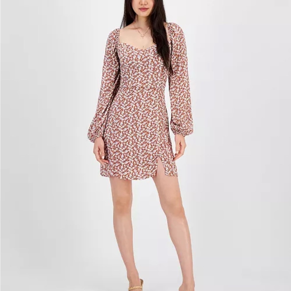 And Now This Women's Sweetheart-Neck Mini Dress